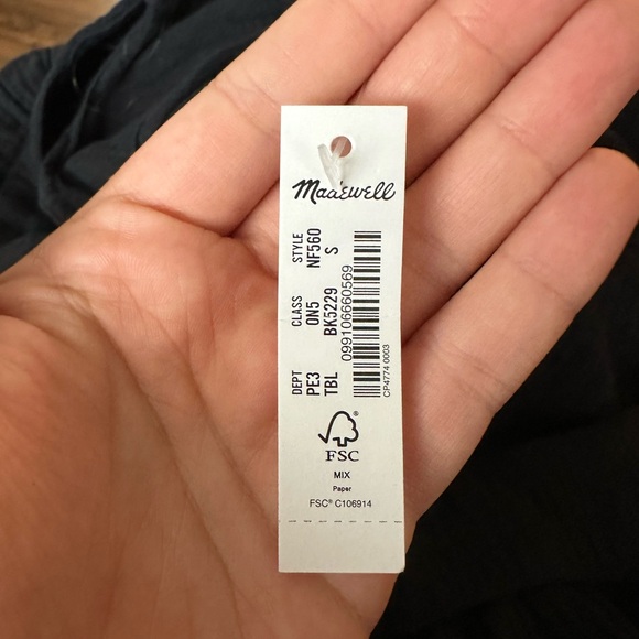 Madewell Embroidered Lightestspun Tie-Back Cover-Up Romper - Picture 4 of 5